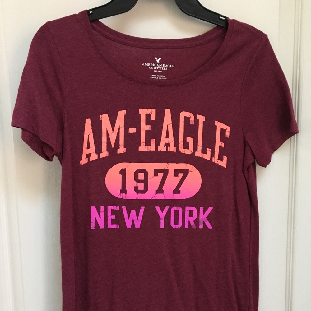 AE Maroon Tee